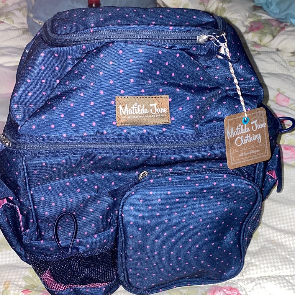 NWT Matilda Jane Cooler Backpack Diaperbag